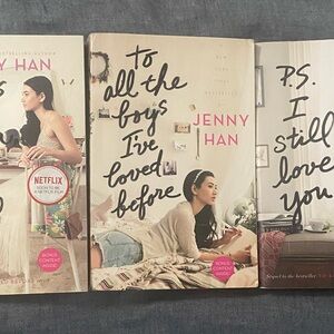 Jenny Han To All The Boys I've Loved Before book series set of 3 paperback